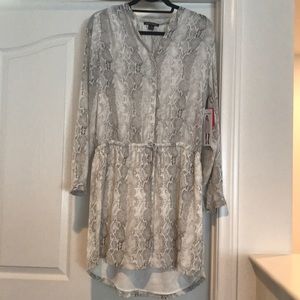 Snakeskin dress medium